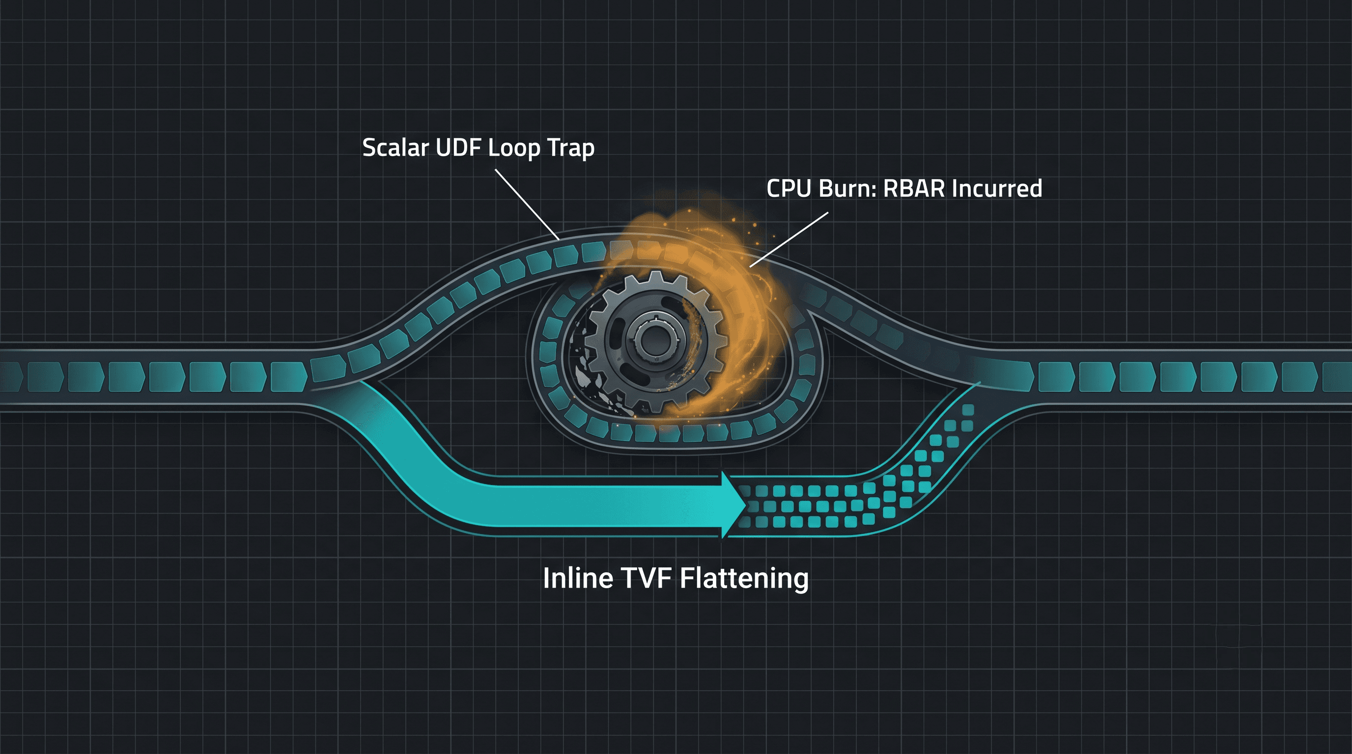 Hidden CPU Burn: How Scalar User-Defined Functions Trap Your Queries in RBAR Loops